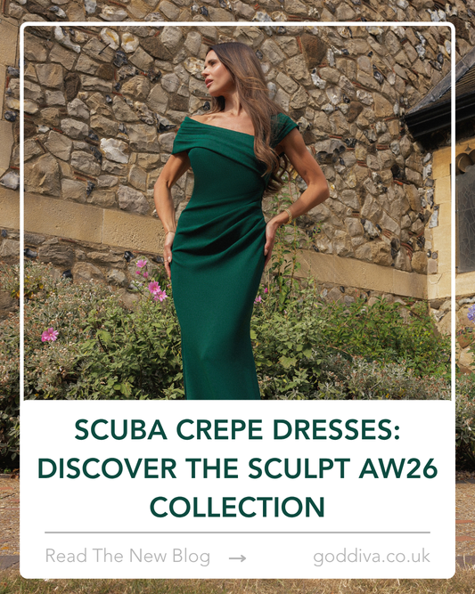 Scuba Crepe Dresses: Discover The Sculpt AW26 Collection
