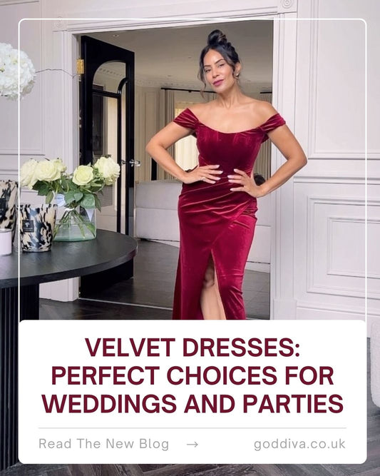 Velvet Dresses: Perfect Choices for Weddings and Parties