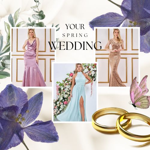 Get ready for your spring wedding with these stunning bridesmaids dresses!