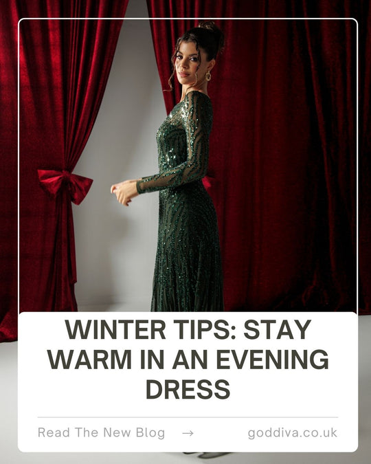 Winter Tips: Stay Warm in an Evening Dress