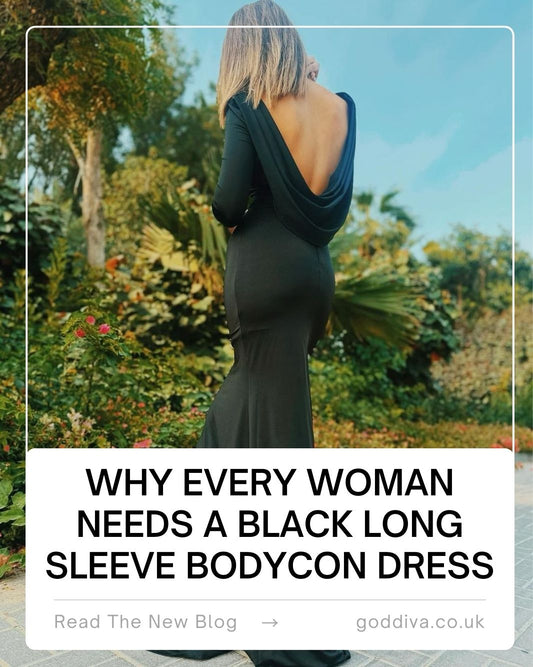 Why Every Woman Needs a Black Long Sleeve Bodycon Dress