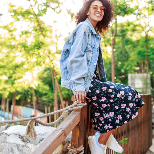 How to Style Floral Dresses