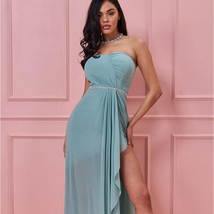 Sage Green Dresses Pale Green Bridesmaids and Prom Dresses Goddiva