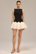 Salamo Sleeveless Diamond Mini Dress by Bella Barnett