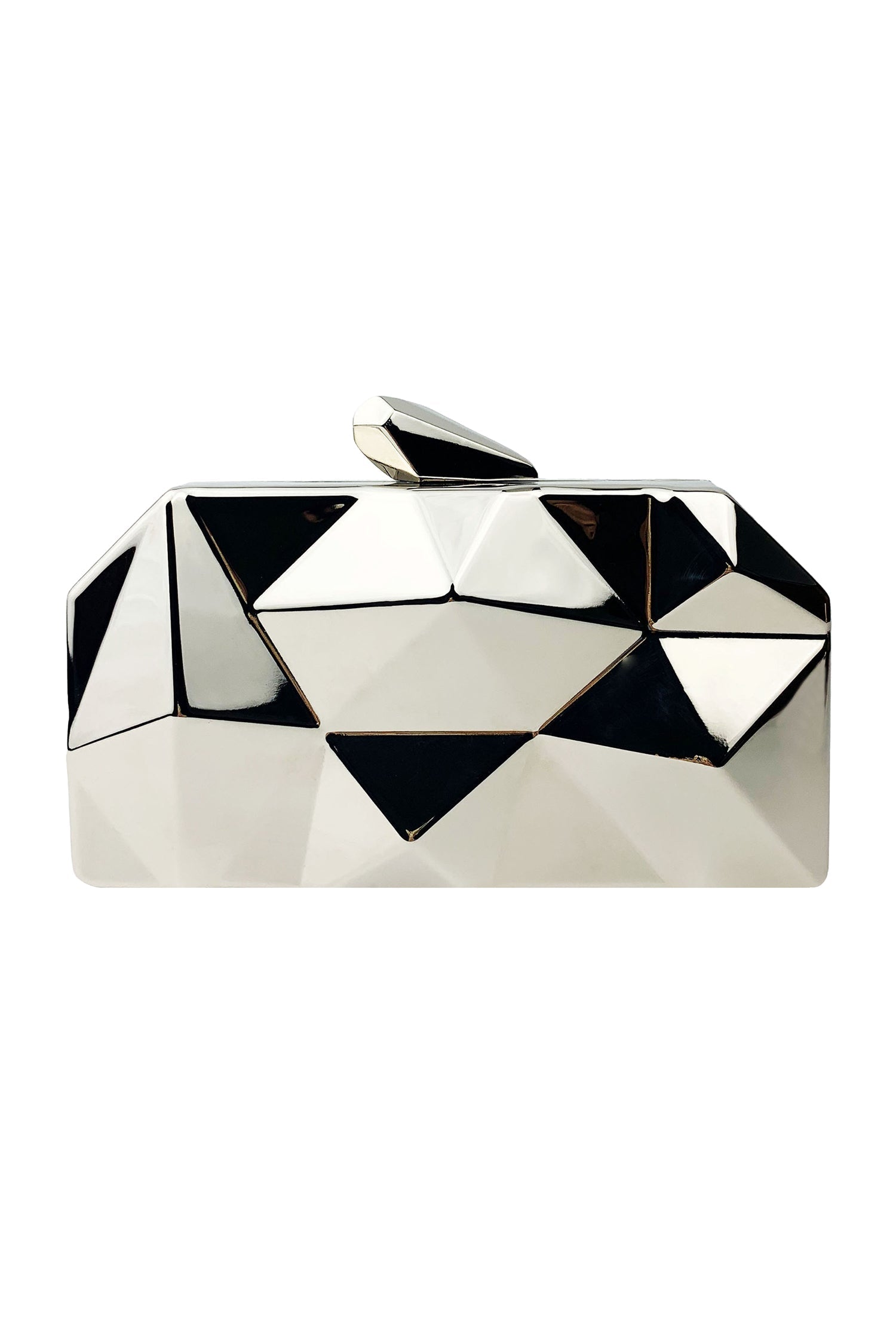 Ada Geometry Glossy Clutch A240700103