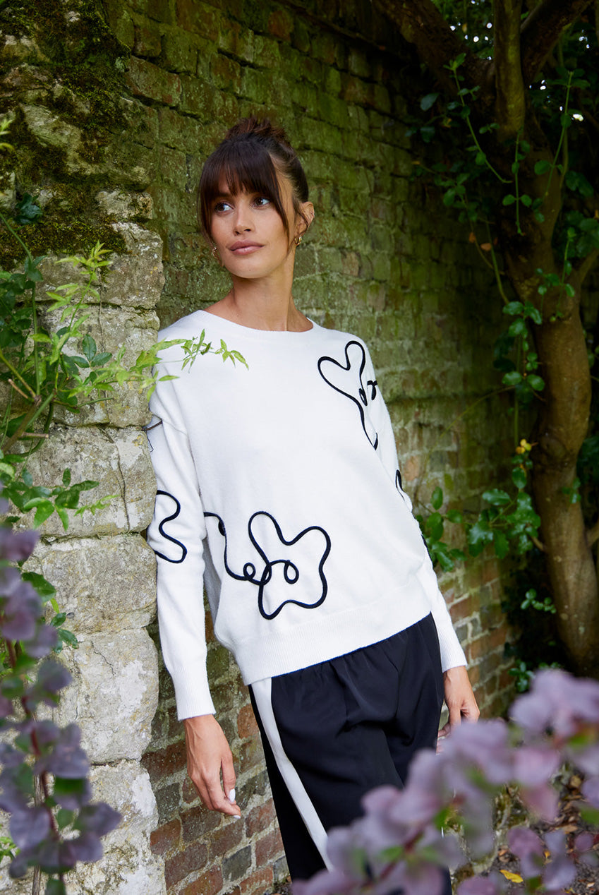Floral Pattern Sweater BV3184006