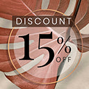 Get 15% off, including sale...