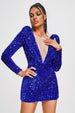 Kayla Sequin Mini Dress by Bella Barnett