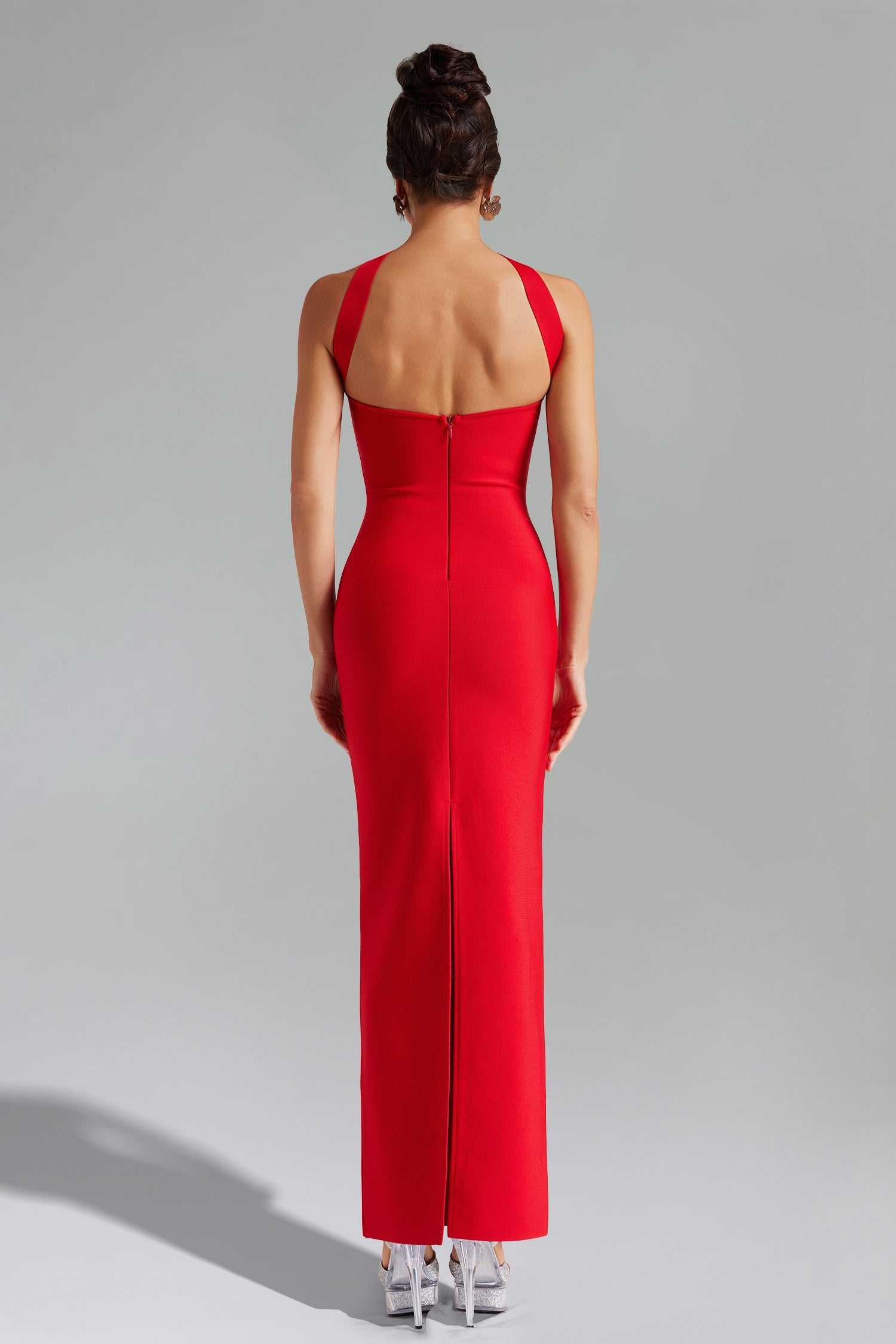 Rosee Sleeveless Bandage Maxi Dress D240701427