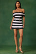 Yonce Off-the-Shoulder Bandage Mini Dress by Bella Barnett