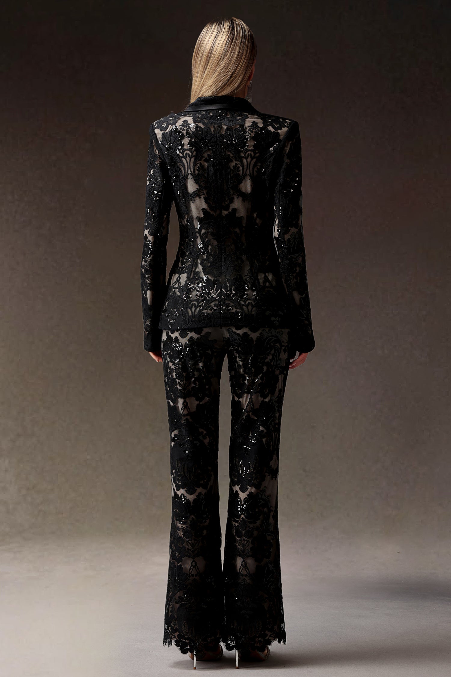 Rola V-neck Lace Printing Suit D241001472