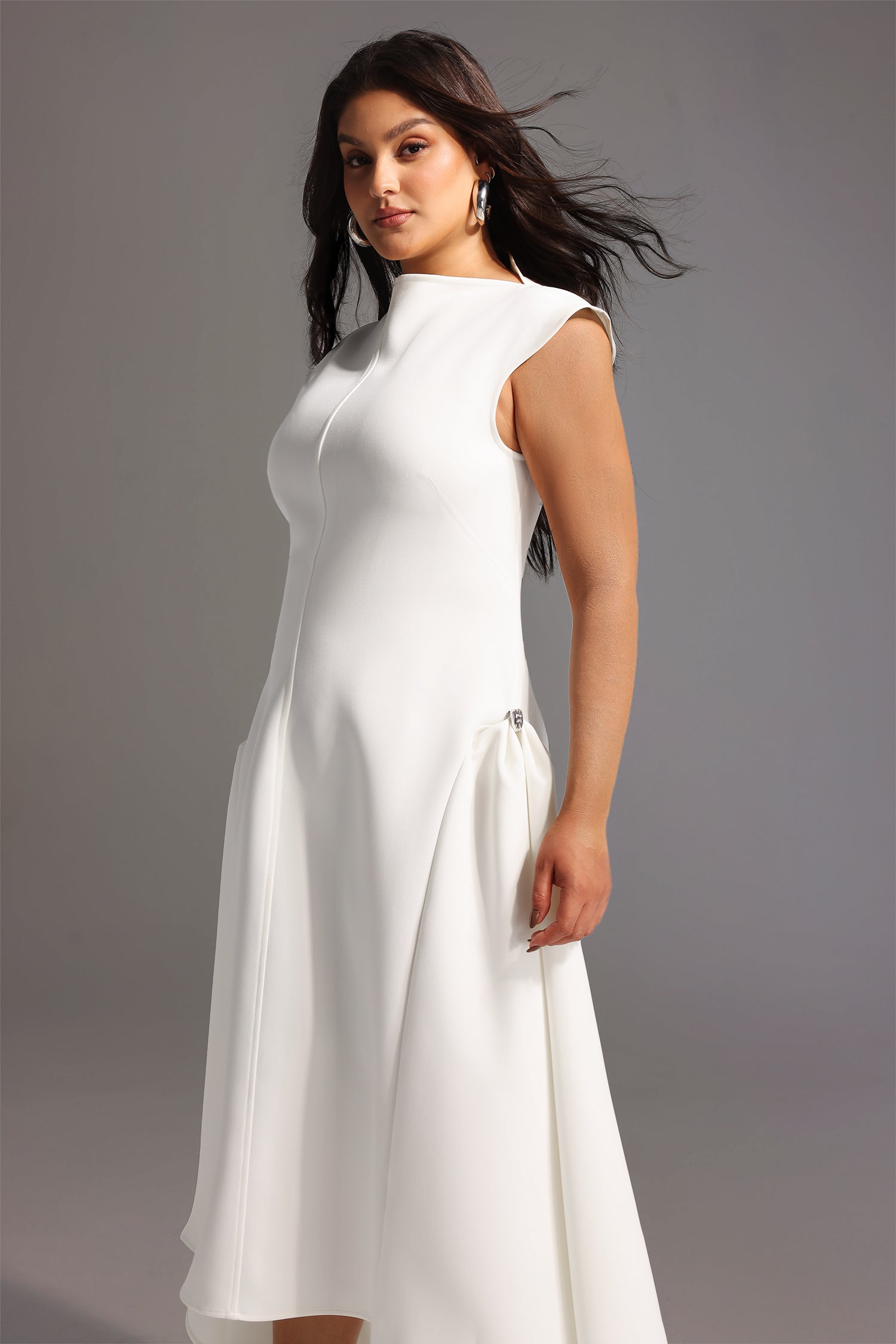 Paca Choker Sleeveless Maxi Dress D250101101