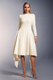 Sylvia Long Sleeves  Midi Dress by Bella Barnett