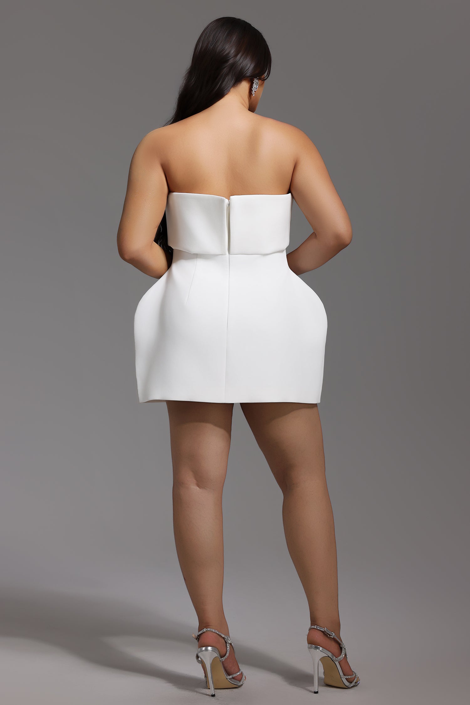 Juju Strapless Sleeveless Mini Dress C250300018