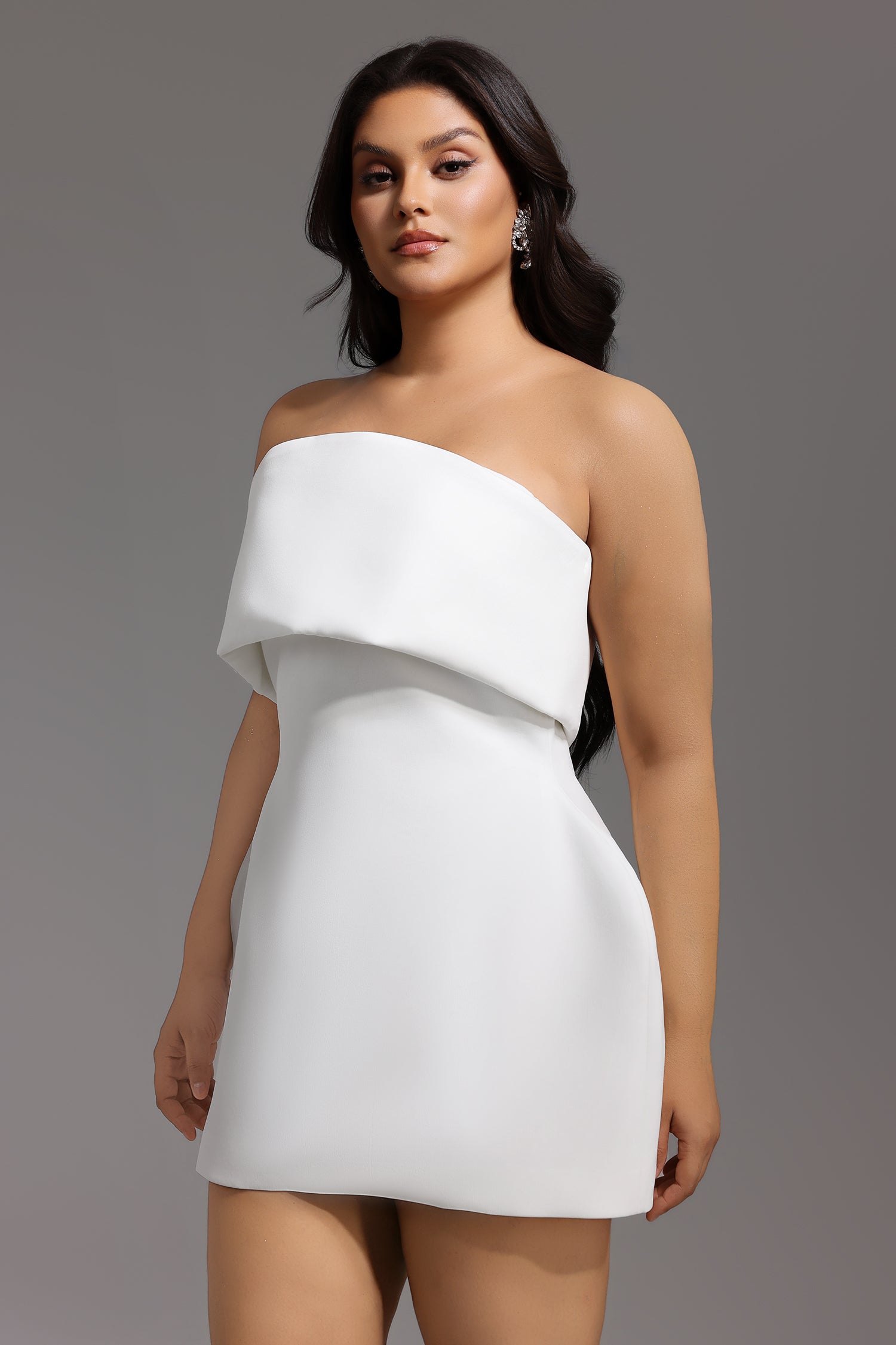 Juju Strapless Sleeveless Mini Dress C250300018