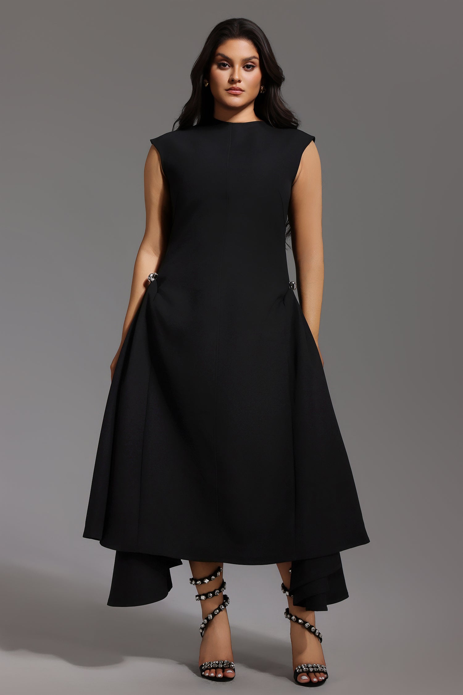 Paca Choker Sleeveless Maxi Dress D250101101