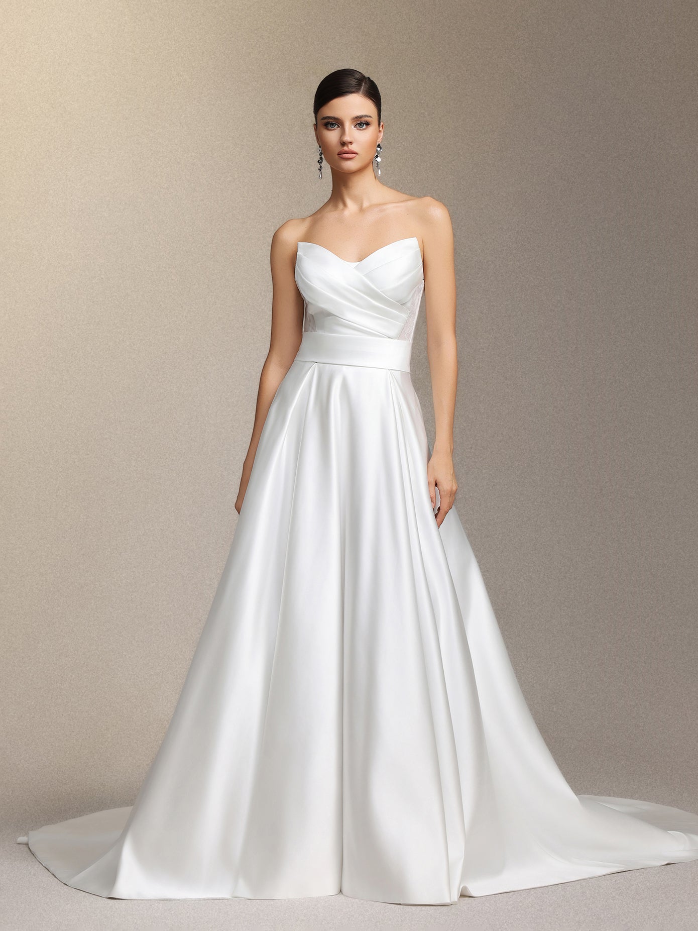 Faran Strapless Maxi Wedding Dress W250706338