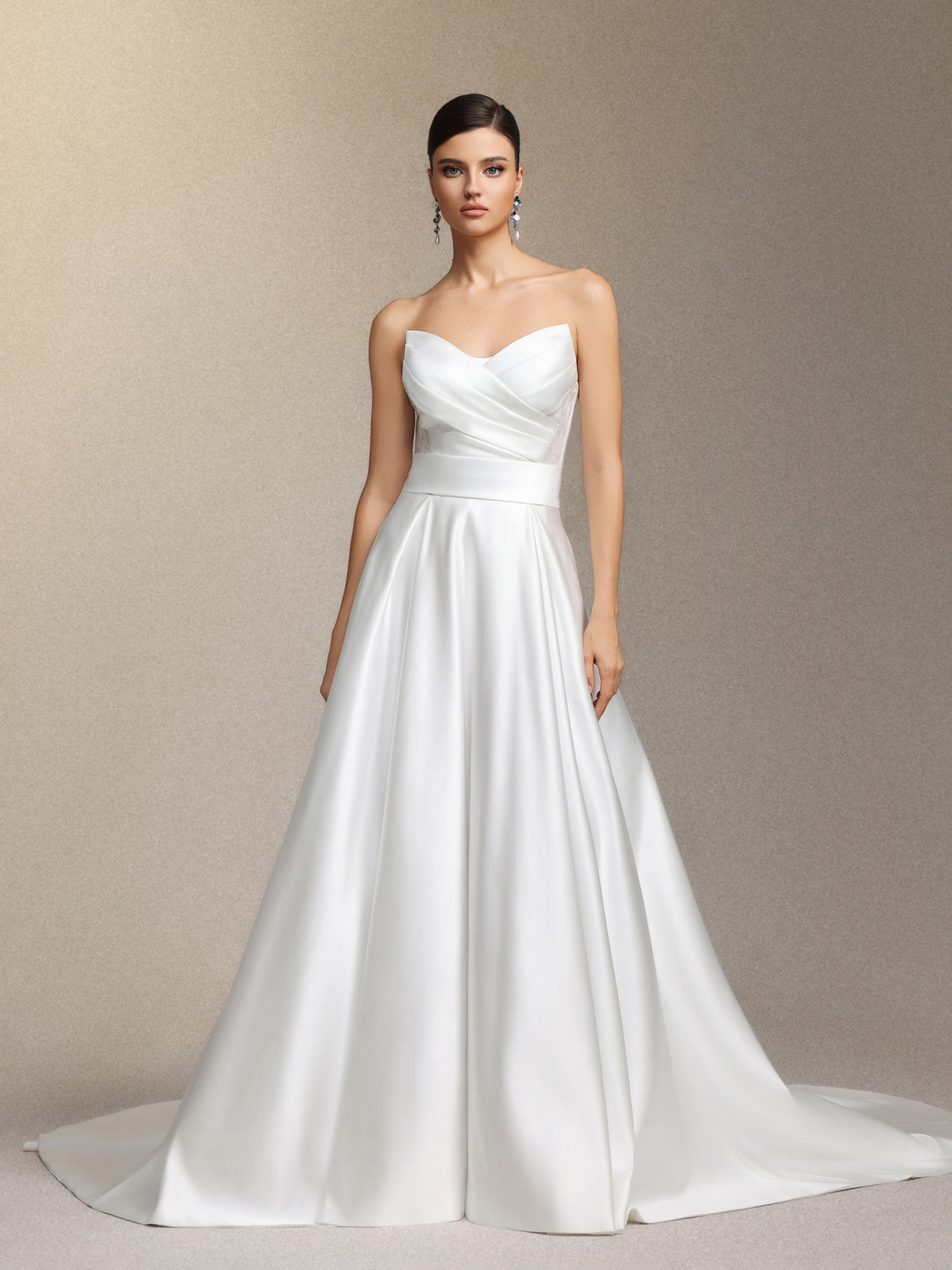 Faran Strapless Maxi Wedding Dress W250706338