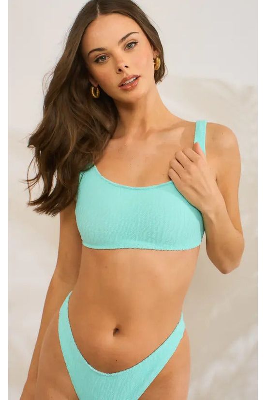 Mint Crinkle Bikini MCB25