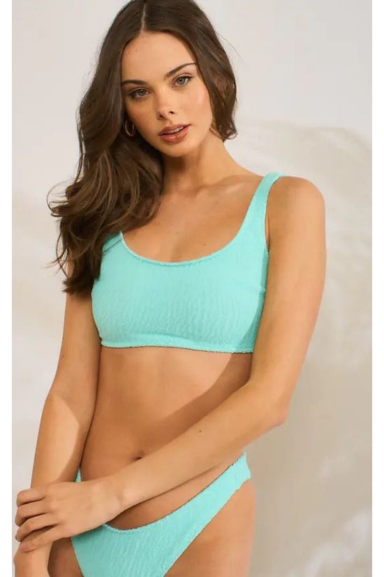 Mint Crinkle Bikini MCB25