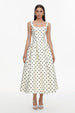 Zada Sleeveless Wave Point Maxi Dress by Bella Barnett