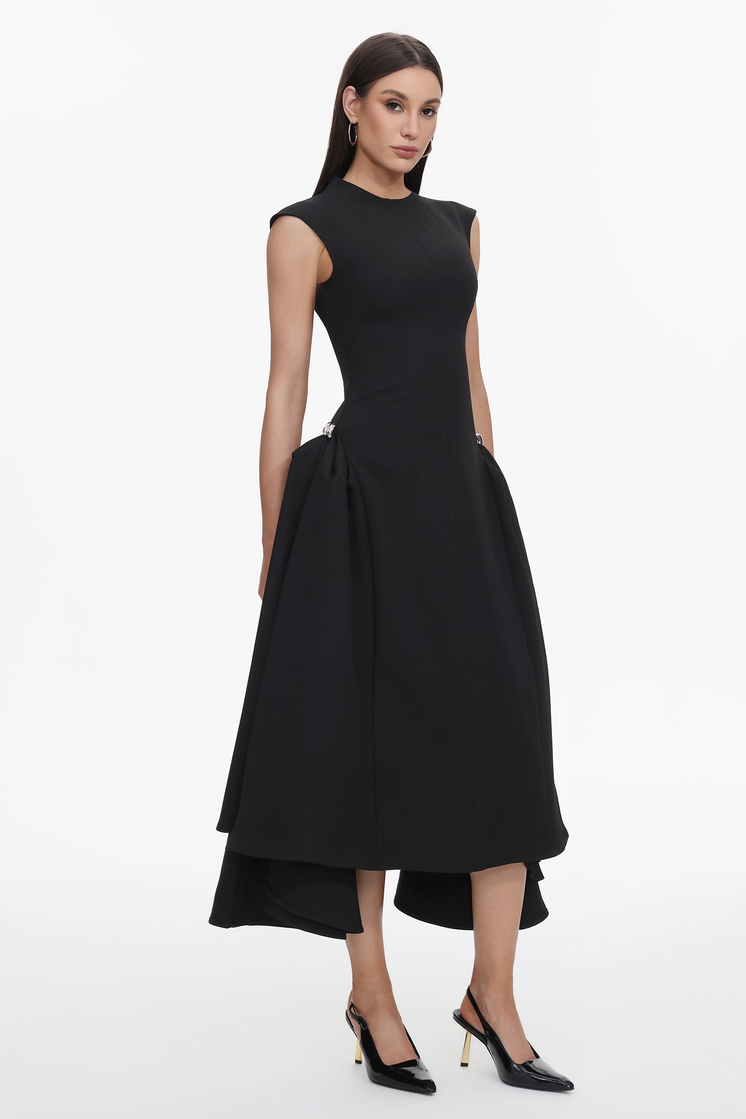 Paca Choker Sleeveless Maxi Dress D250101101