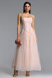 Kamo Romantic Flowy Sleeveless Floral Tulle Maxi Dress by Bella Barnett