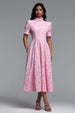 Kitsu Short Sleeve Midi Dress by Bella Barnett