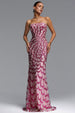 Facia Romantic Contour Strapless Sequin Maxi Dress by Bella Barnett