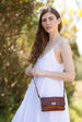 The Kenitra Soft Cross-Body Bag In Tan by Berber Leather