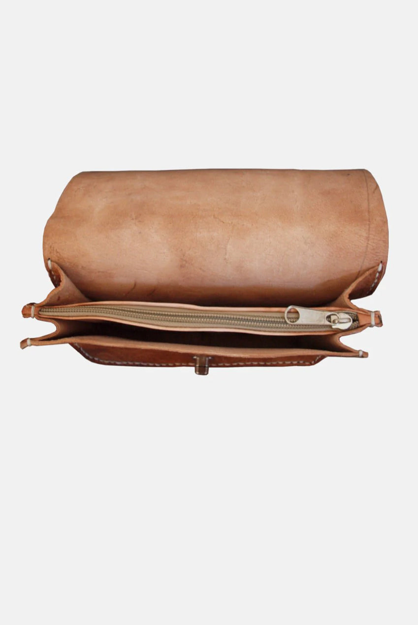 The Kenitra Cross-Body Bag In Tan 2207
