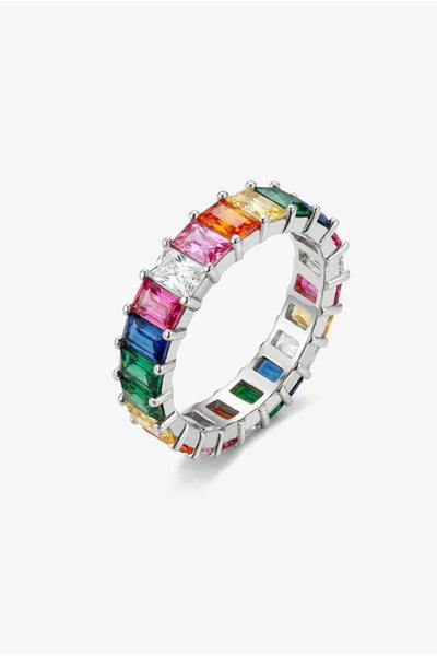 Silver - Rainbow Ring by MUCHV