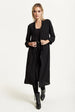 Black Waterfall Duster Coat by Liquorish