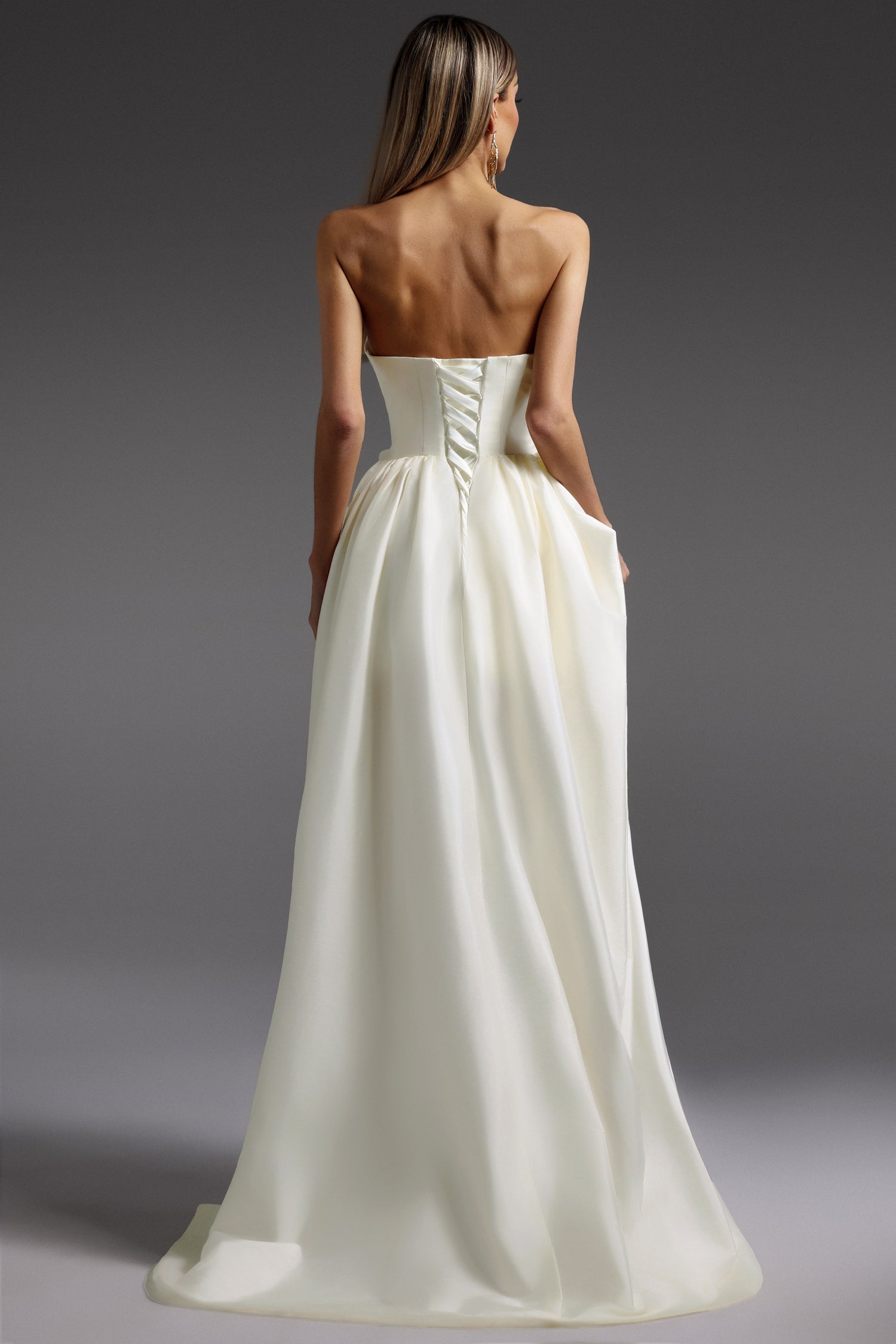Tabitha Sleeveless Flowers Trailing Maxi Dress D250201514