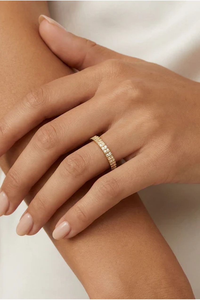 Double Row Stacking Ring 332-size6