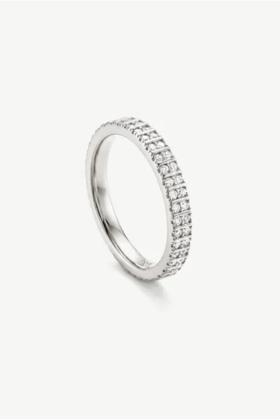 Silver - Double Row Stacking Ring by MUCHV