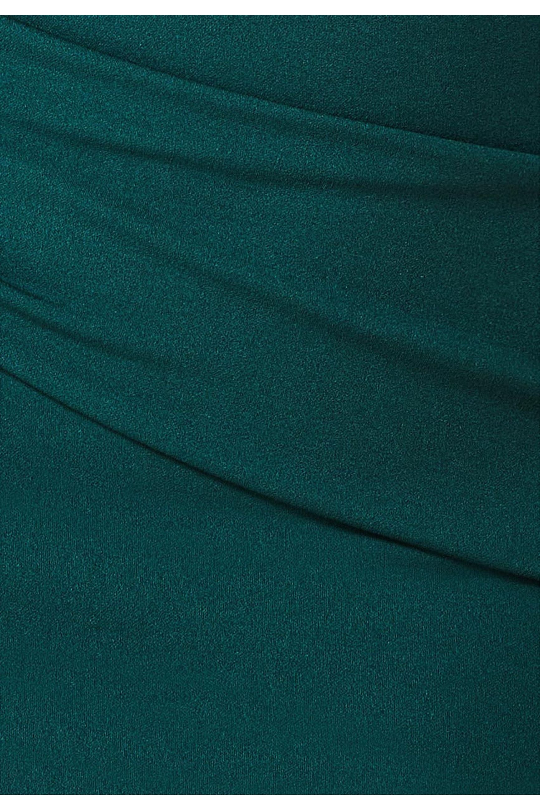 Bardot Pleated Midi Dress - Emerald Green DR1092AC