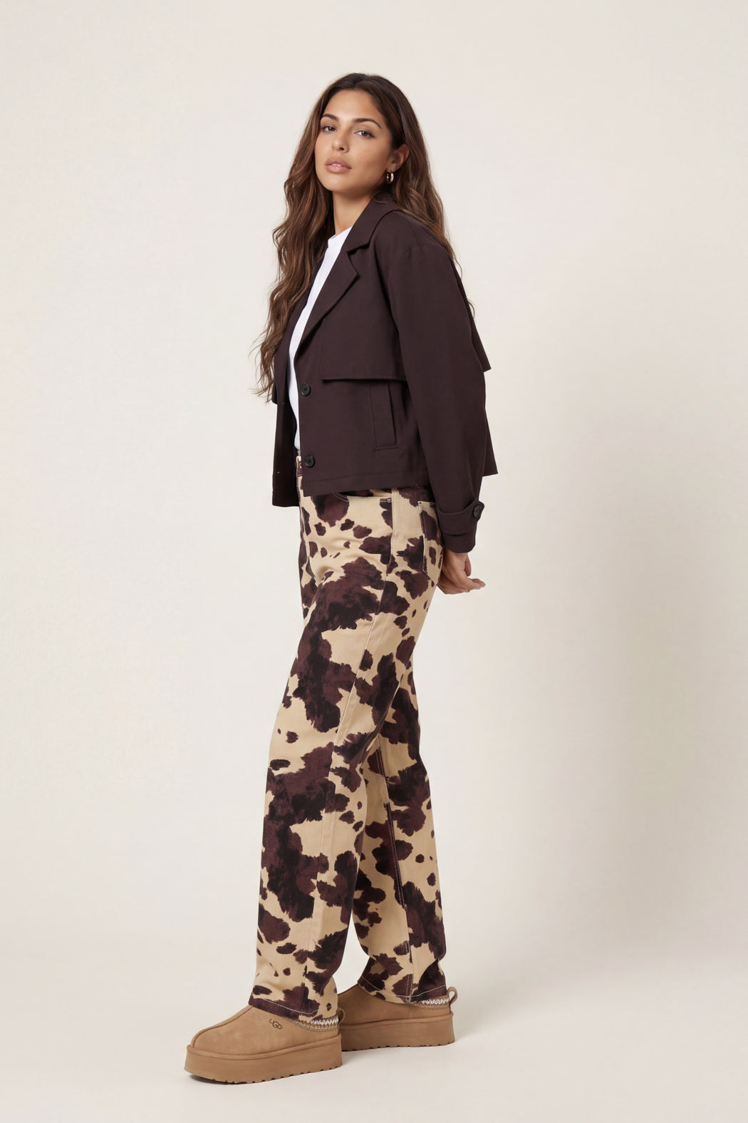 Cropped Trench 40JKT37129
