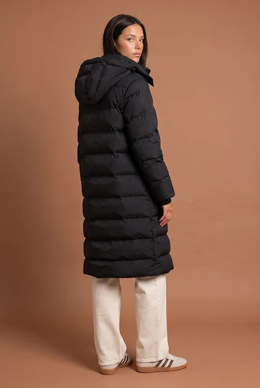 Seamless Puffer Jacket Black 40JKT37858
