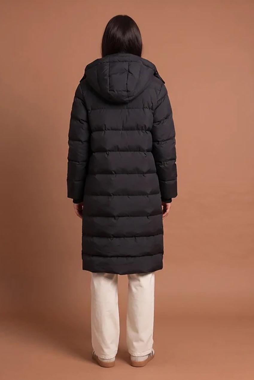 Seamless Puffer Jacket Black 40JKT37858