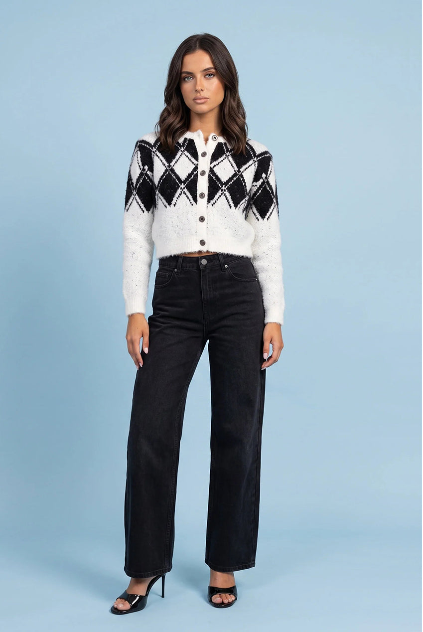 Argyle Cardigan 40KW37070