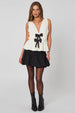 Tie-Back Bow Top by Urban Bliss