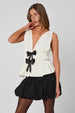 Tie-Back Bow Top by Urban Bliss