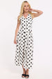 Polka Dot Linen Blend Co-Ord Set by Liquorish