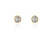 Hatsu 8mm Gold Earrings by Cachet London