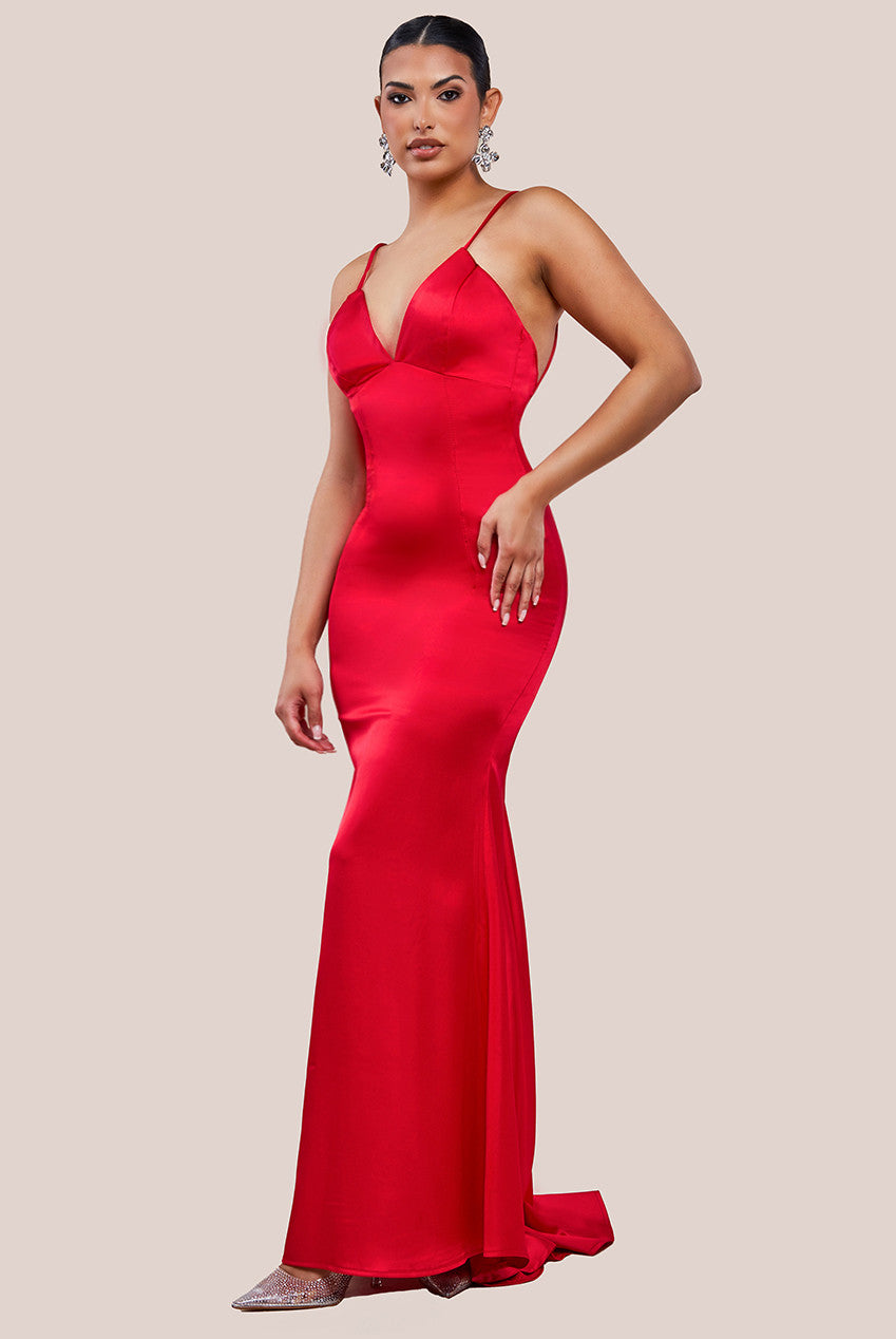 Caprice Evening Maxi Dress CAPRICE RED