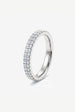 Double Row Stacking Ring In Gold Or Silver by MUCHV