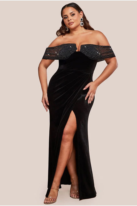 Plus size dinner wear best sale