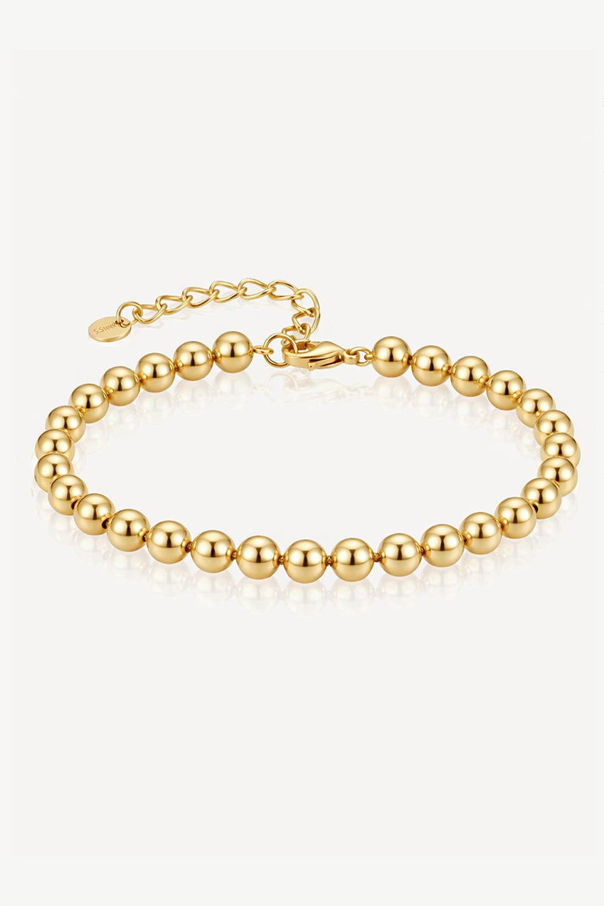 Gold Sphere Chain Bracelet 571n
