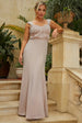 Sweetheart Pleated Bodice Maxi Dress In Champagne by Chi Chi London